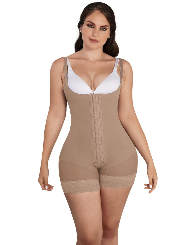 Estrella Faja - Comfortable & Stylish Shaping Undergarment with PowerNet Technology & Adjustable Clips for Perfect Fit